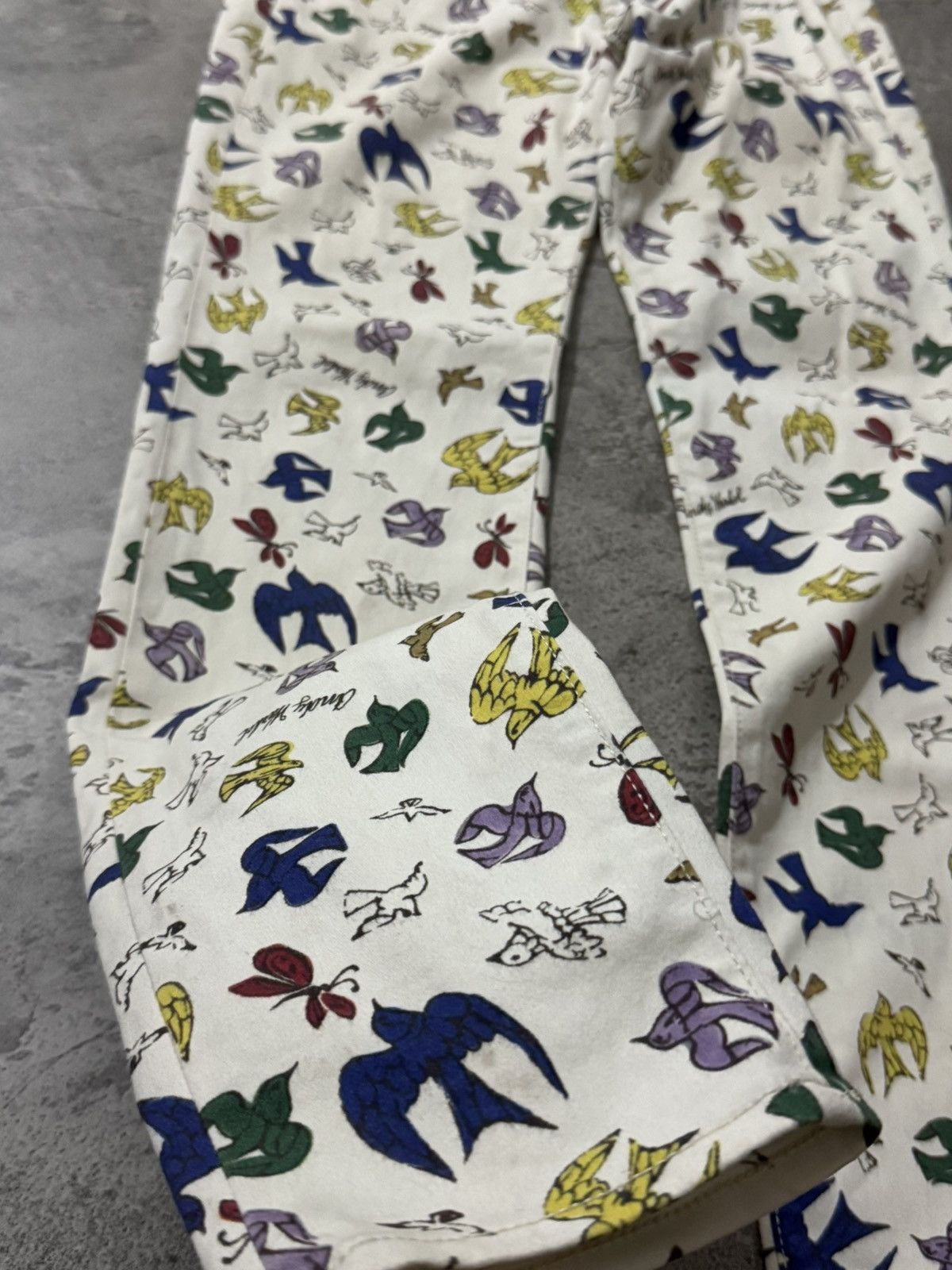 Andy Warhol × Hysteric Glamour HYSTERIC GLAMOUR x ANDY WARHOL BIRD ALLOVER PRINT PANTS Size US 30 / EU 46 - 3 Thumbnail