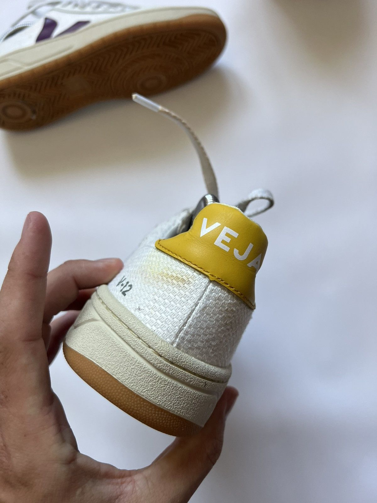 Veja Veja Leather Shoes V-12 Sneakers Size US 8 / IT 38 - 7 Thumbnail