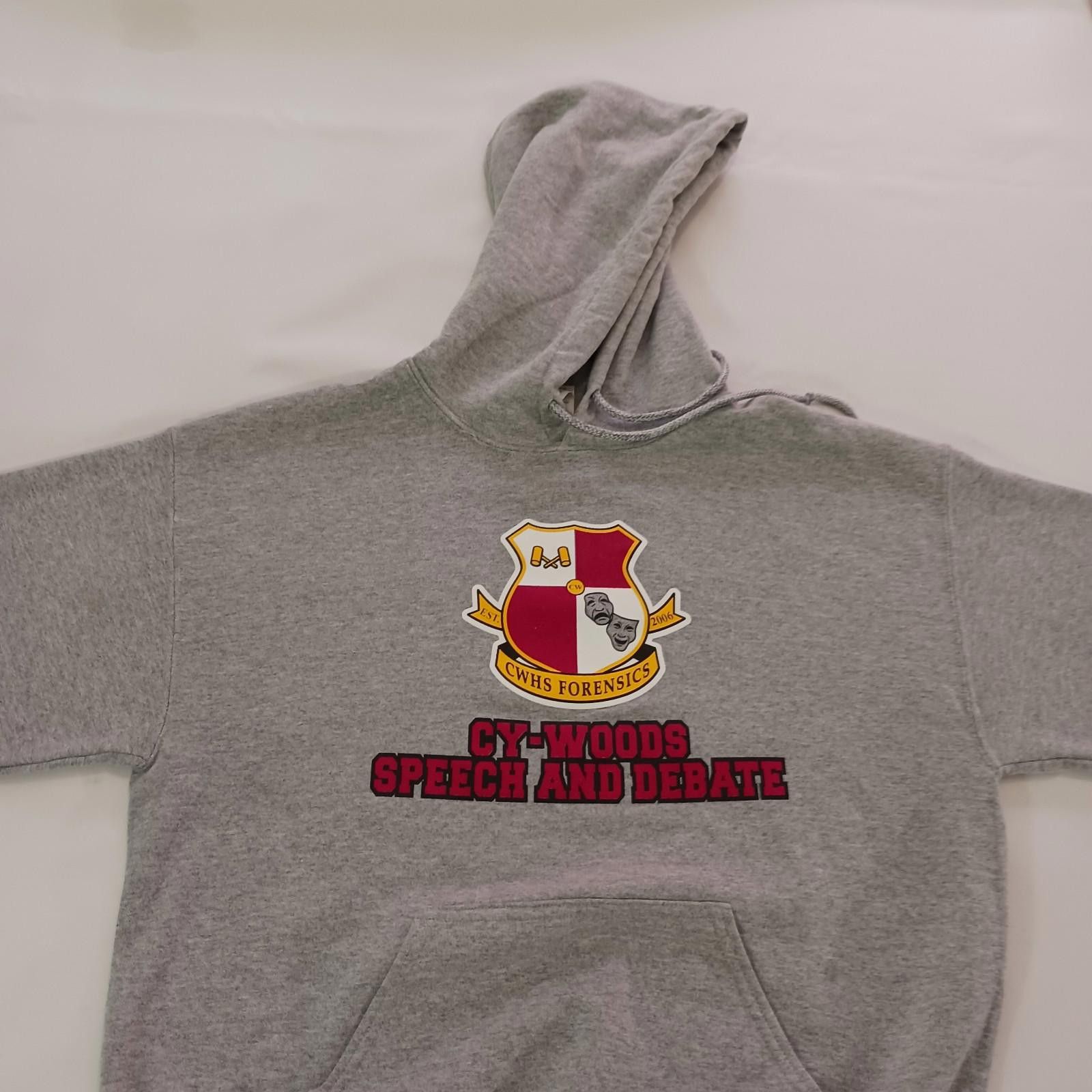 Gildan Gildan Heavy CWHS FORENSICS Men M Gray Hoodie Sweatshirt Size US M / EU 48-50 / 2 - 10 Thumbnail