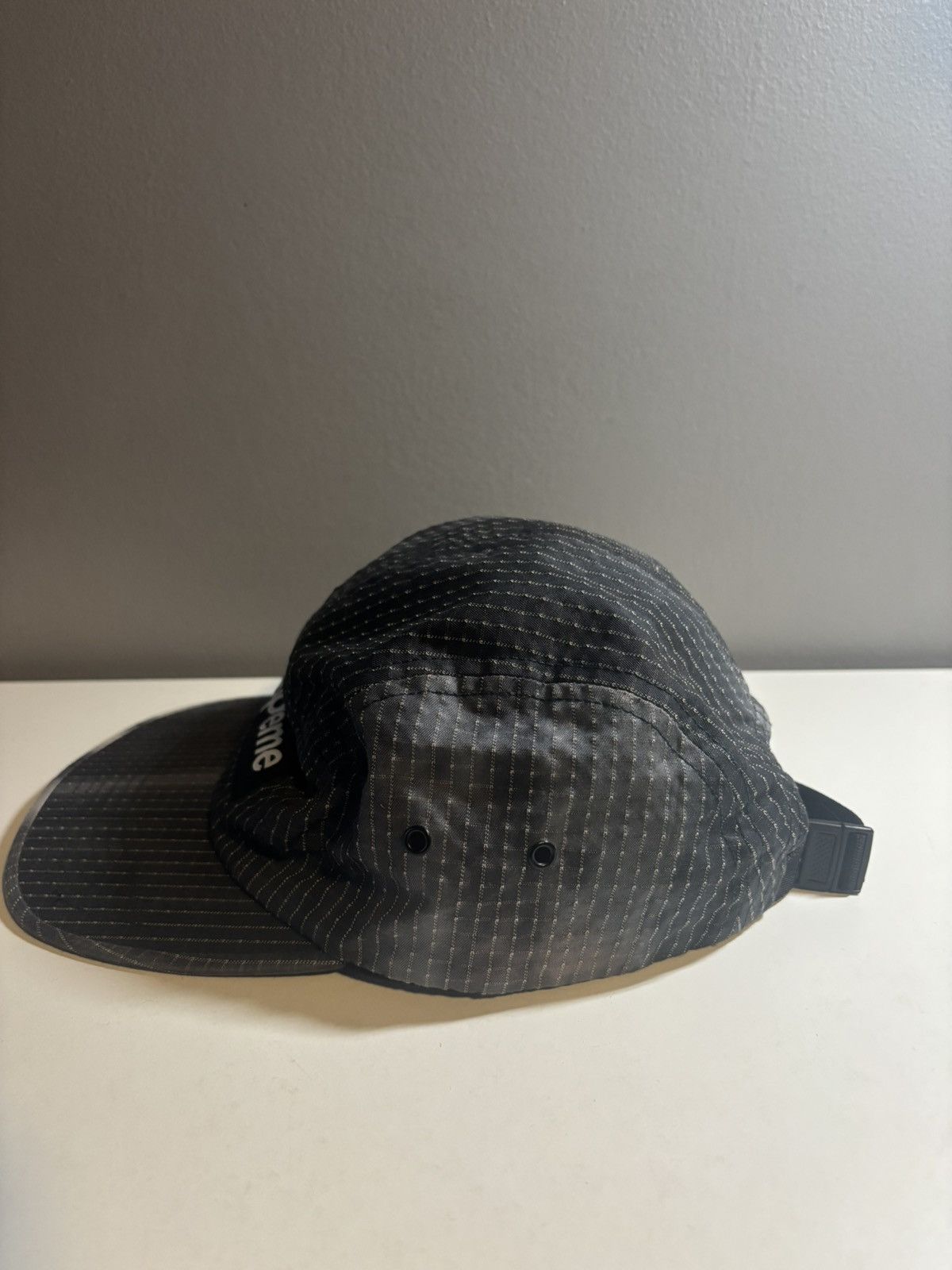 Supreme Black and white supreme hat Size ONE SIZE - 2 Thumbnail
