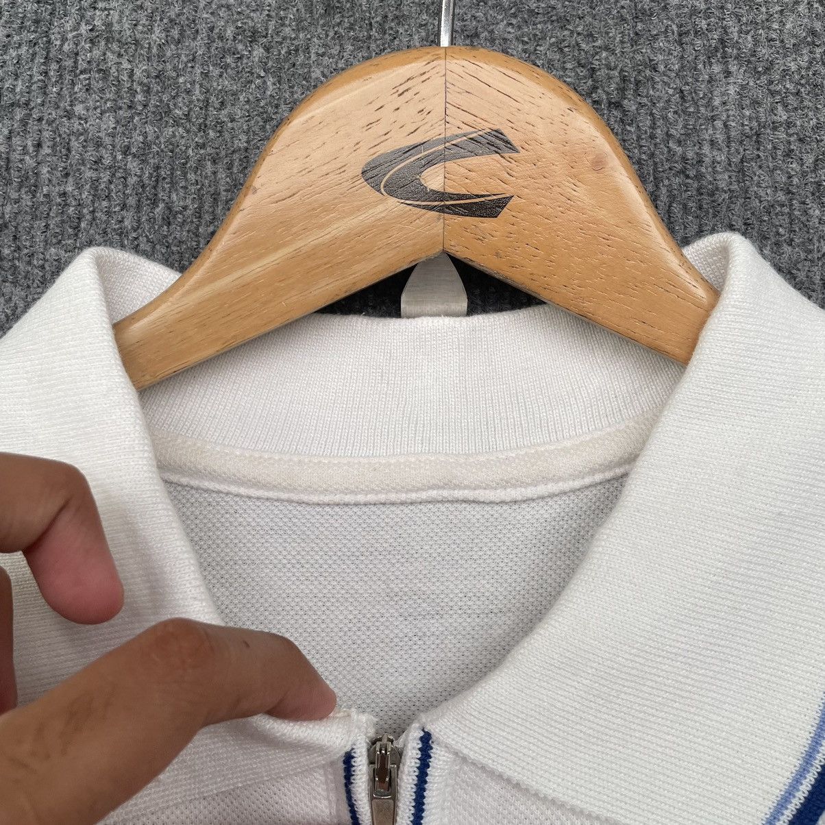 Japanese Brand Vintage Y2K Suntory Boss Coffee Half Zipper Polo Shirt Size US M / EU 48-50 / 2 - 3 Thumbnail