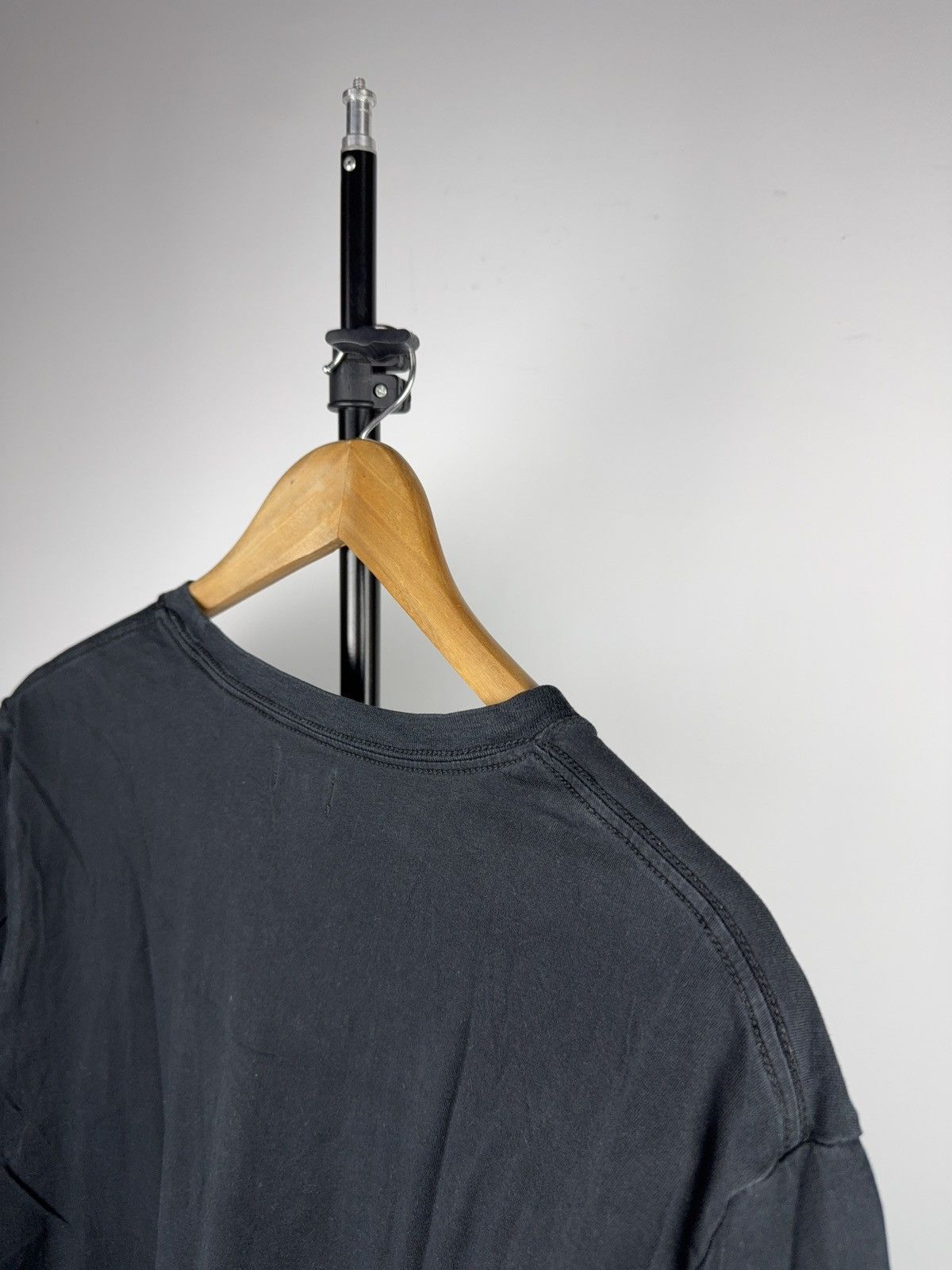 Diesel 00s Luxury Diesel Logo Retro Faded T Shirt Black Y2K Tee Size US XL / EU 56 / 4 - 18 Thumbnail