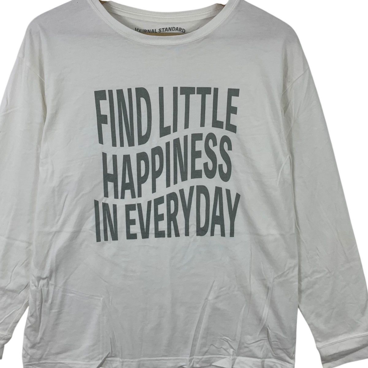 Journal Standard JOURNAL STANDARD RELUME Collection Find Happiness Tee Shirt Size M / US 6-8 / IT 42-44 - 3 Thumbnail