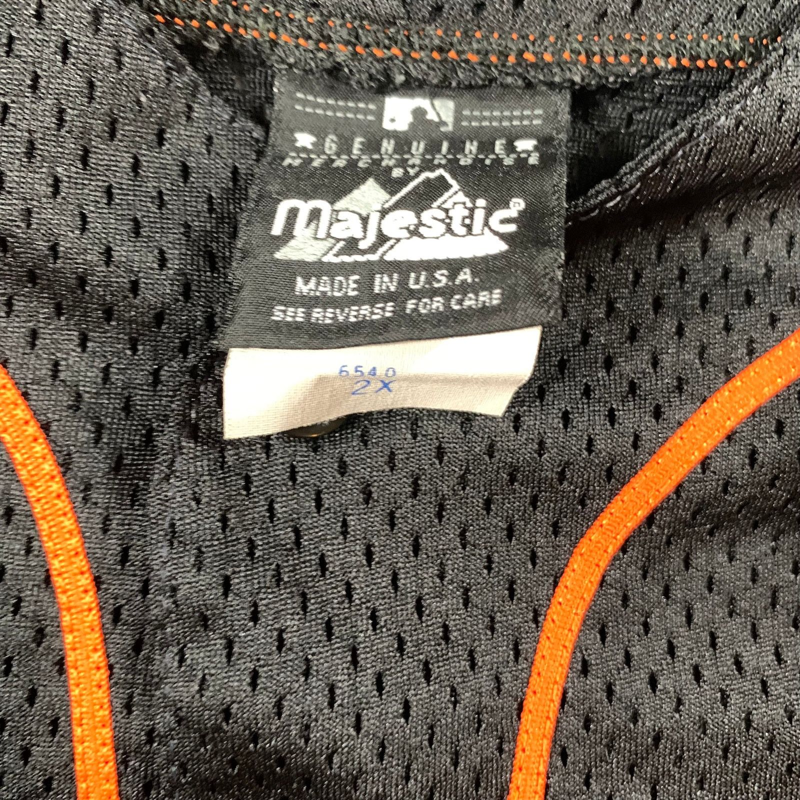 Majestic Majestic San Francisco Jersey Shirt Adult Size 2X Size US XXL / EU 58 / 5 - 3 Thumbnail