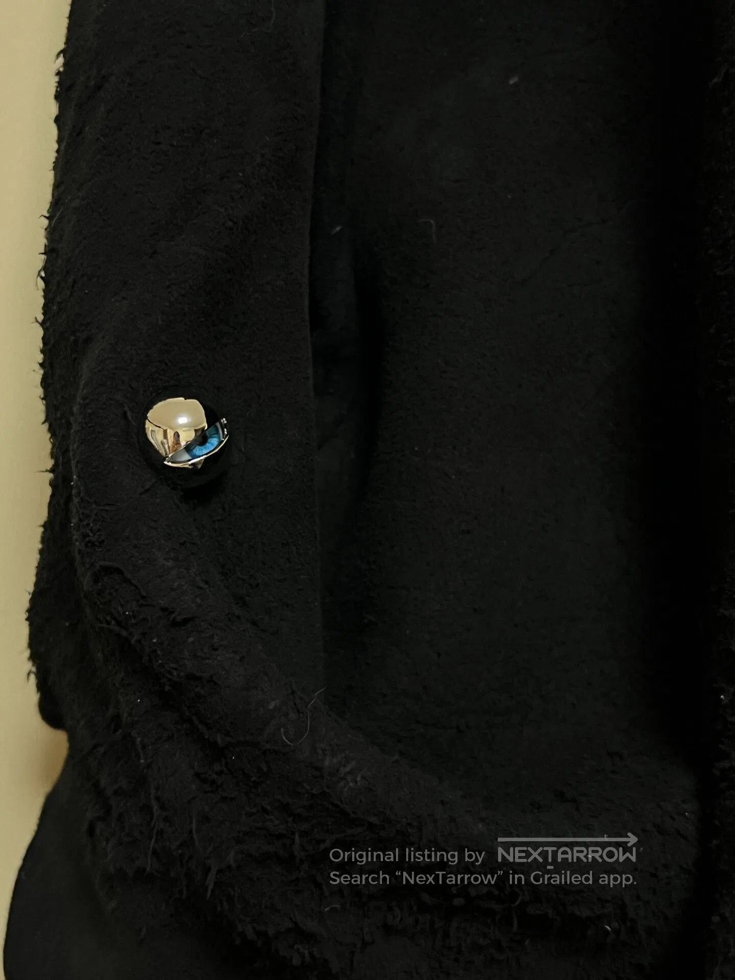 Jun Takahashi UNDERCOVER Jun Takahashi Black Suede Deer Bag. Size ONE SIZE - 8 Thumbnail