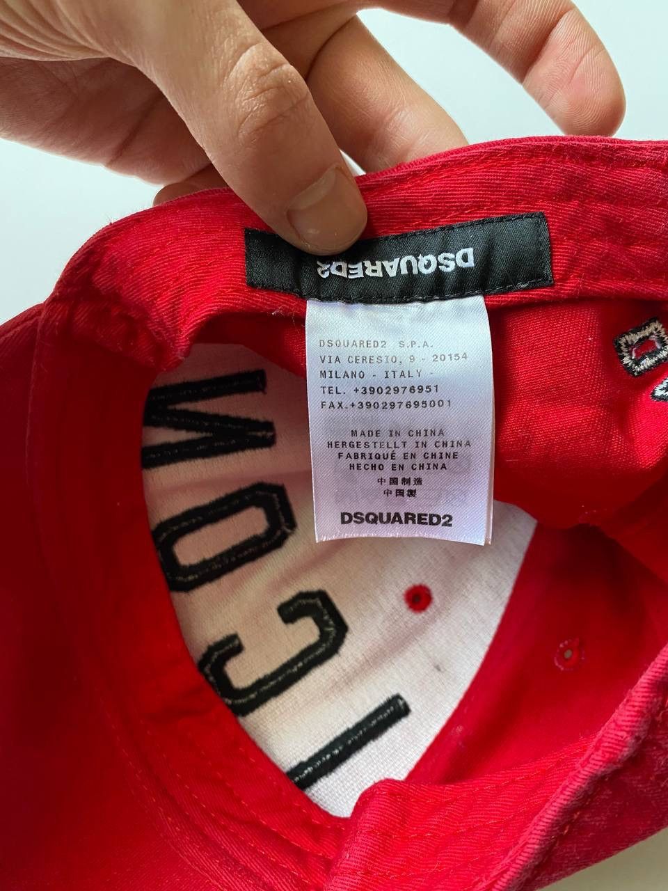 Dsquared2 Dsquared2 big logo Cap ICON OS Size ONE SIZE - 5 Thumbnail