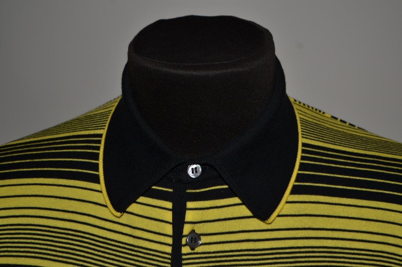 John Smedley John Smedley Men's Polo Shirt Striped Size Medium Size US M / EU 48-50 / 2 - 3 Thumbnail