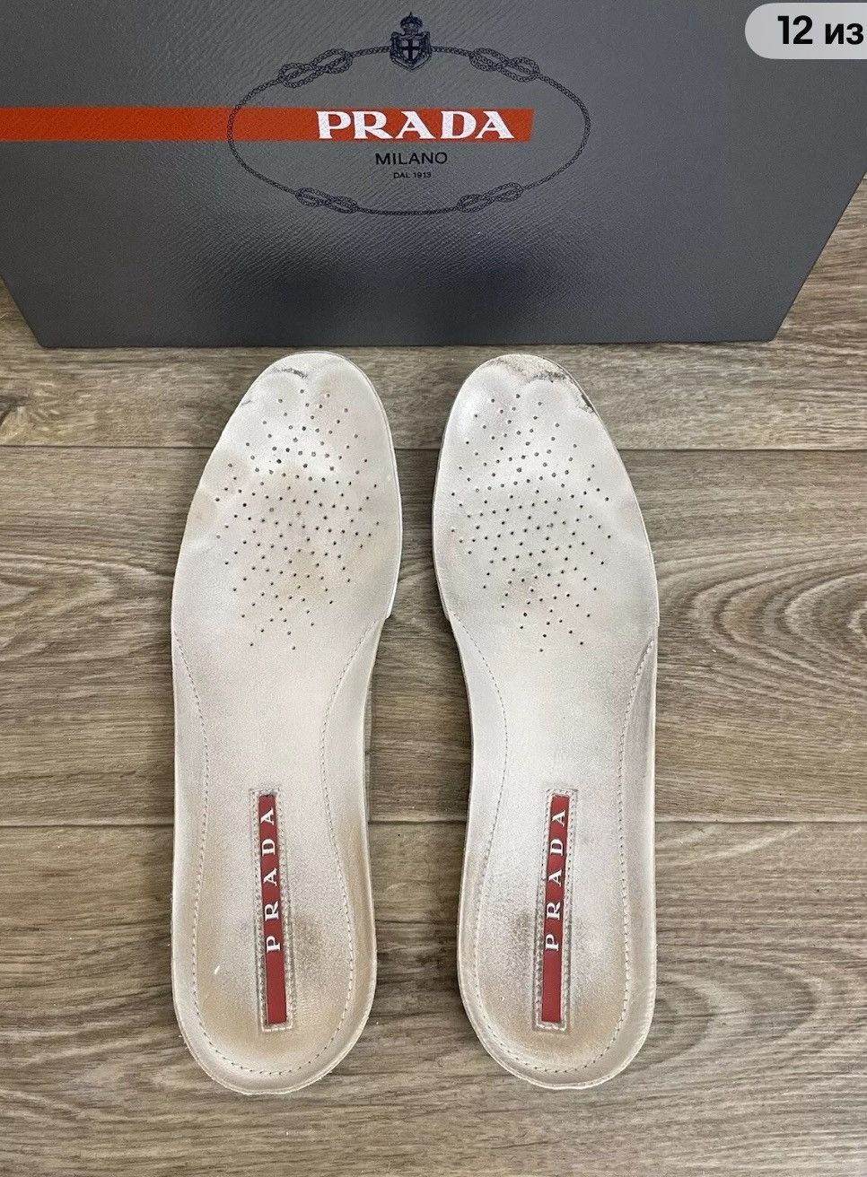 Prada Prada sneakers size 10,5 Size US 10.5 / EU 43-44 - 12 Thumbnail