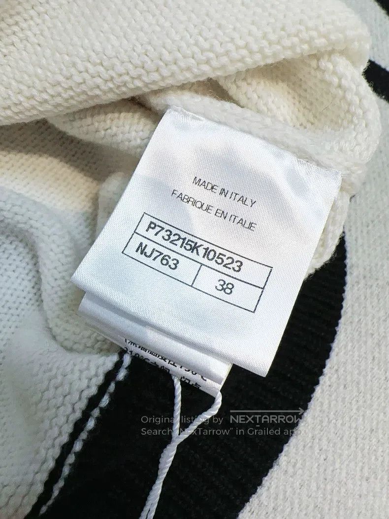 Chanel Chanel Autumn and winter ski series black and white mosaic Size XS / US 0-2 / IT 36-38 - 5 Thumbnail