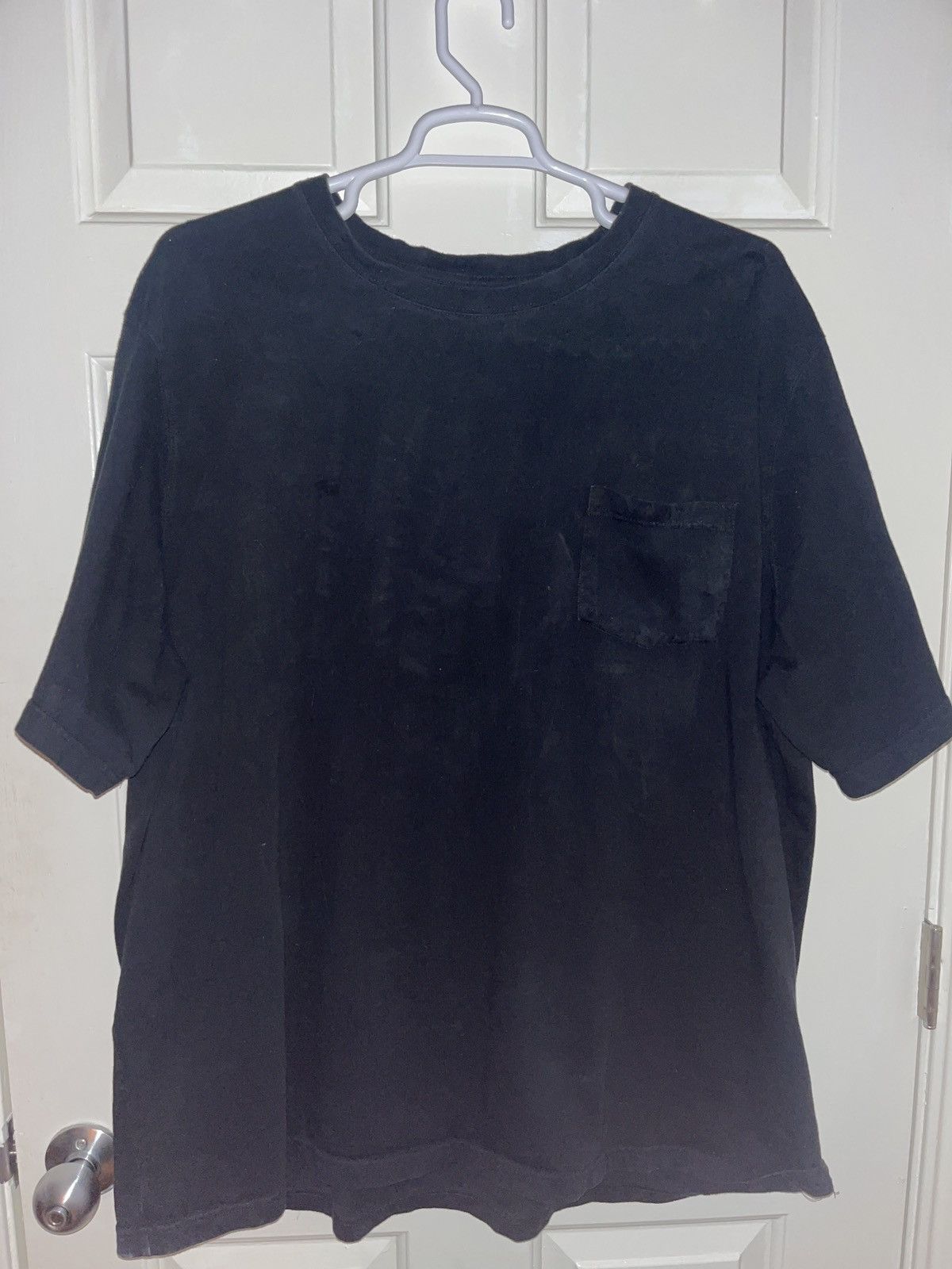 Vintage Oversized Vintage Simple Black T-Shirt Size US XXL / EU 58 / 5 - 1 Preview
