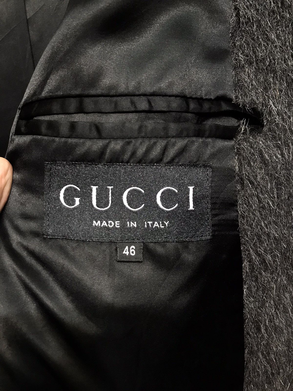 Gucci Vintage 90s gucci bamboo button lining fur jacket Size XL / US 12-14 / IT 48-50 - 13 Thumbnail