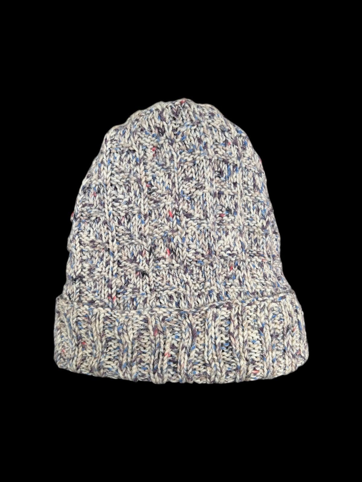 Japanese Brand × Kapital × Vintage Crochet Knitted Handmade Beanie Hats ☠️☠️ Size ONE SIZE - 1 Thumbnail