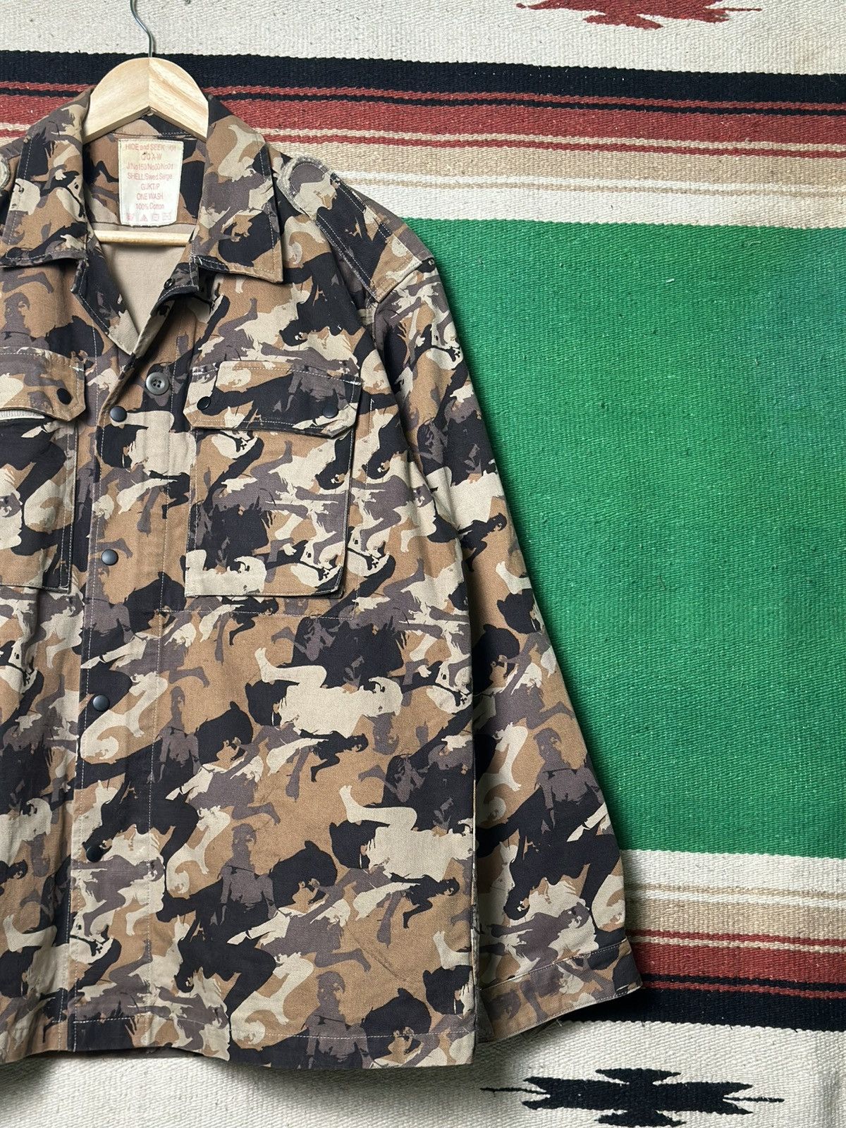 Japanese Brand RARE Hide and Seek Japan Vtg Military Workwear Jacket Size US L / EU 52-54 / 3 - 5 Thumbnail
