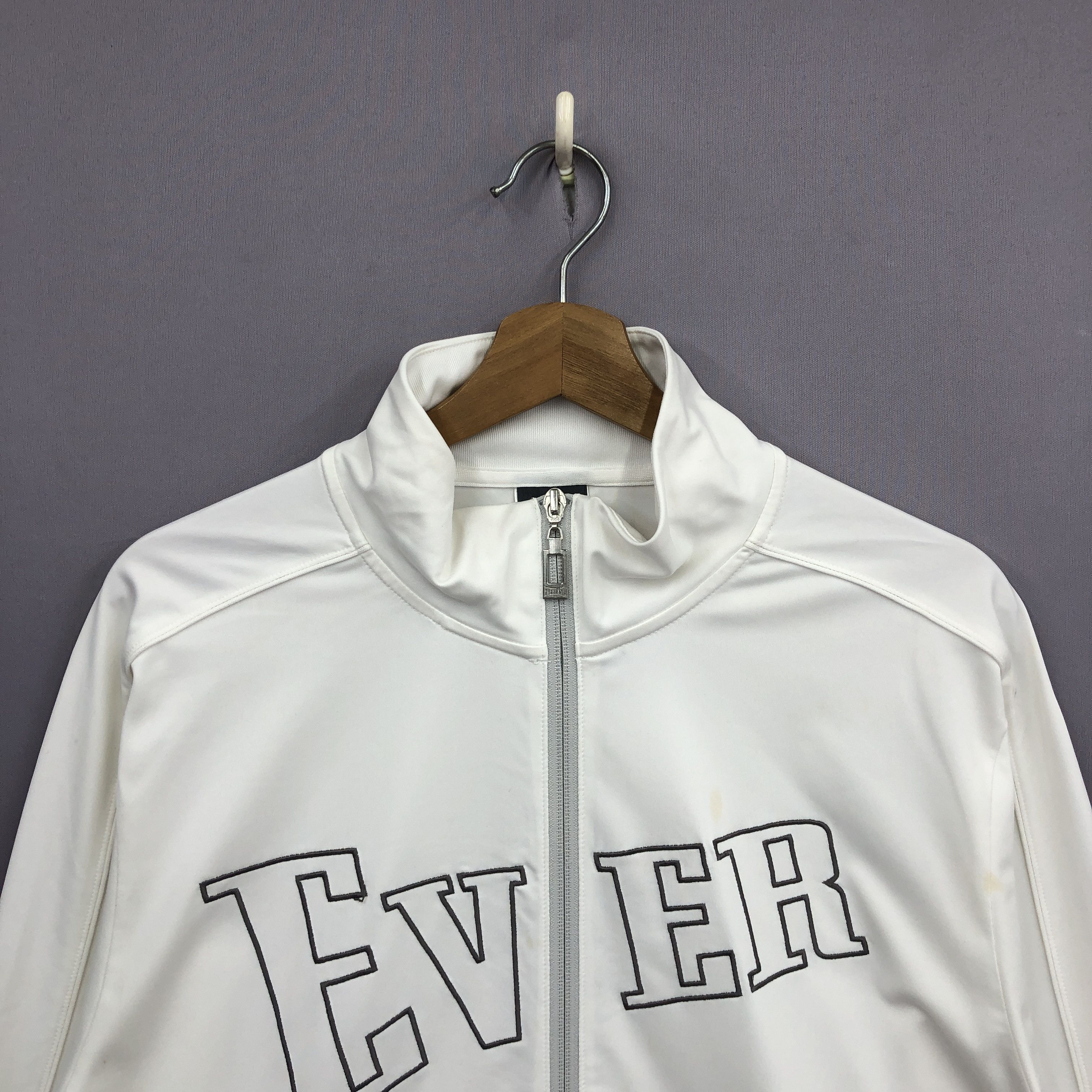 Everlast × Vintage Vintage Everlast Sweater Zipper Track Top Sweatshirt Jumper Size US L / EU 52-54 / 3 - 2 Thumbnail