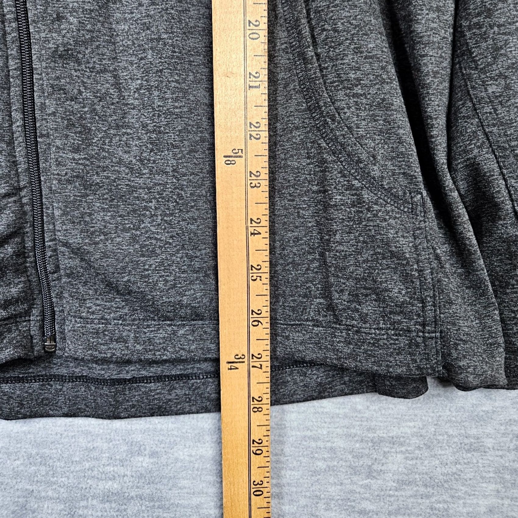 Patagonia Patagonia Unisex Heather Gray Full Zip Long Sleeve Sweatshirt Light Weight Sz L Size US L / EU 52-54 / 3 - 7 Thumbnail