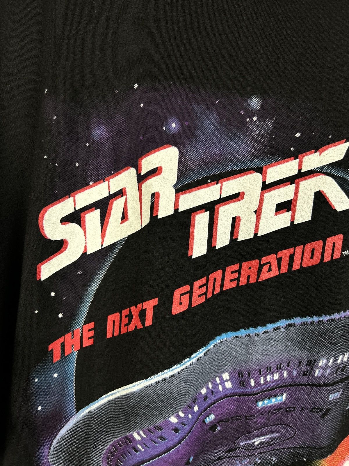 Vintage 90s Vintage Star Trek 1994 Next Generation Enterprise Tee XL Size US XL / EU 56 / 4 - 3 Thumbnail