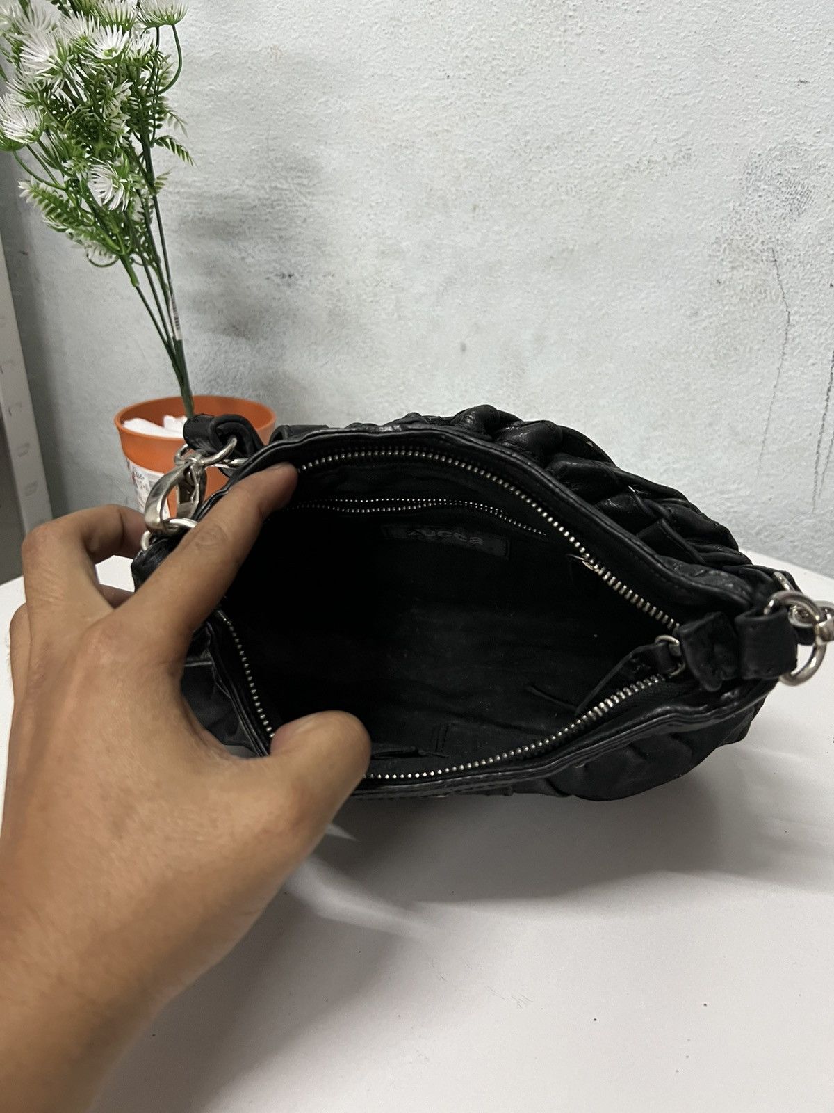 Zucca RARE ZUCCA LEATHER BAG Size ONE SIZE - 10 Thumbnail