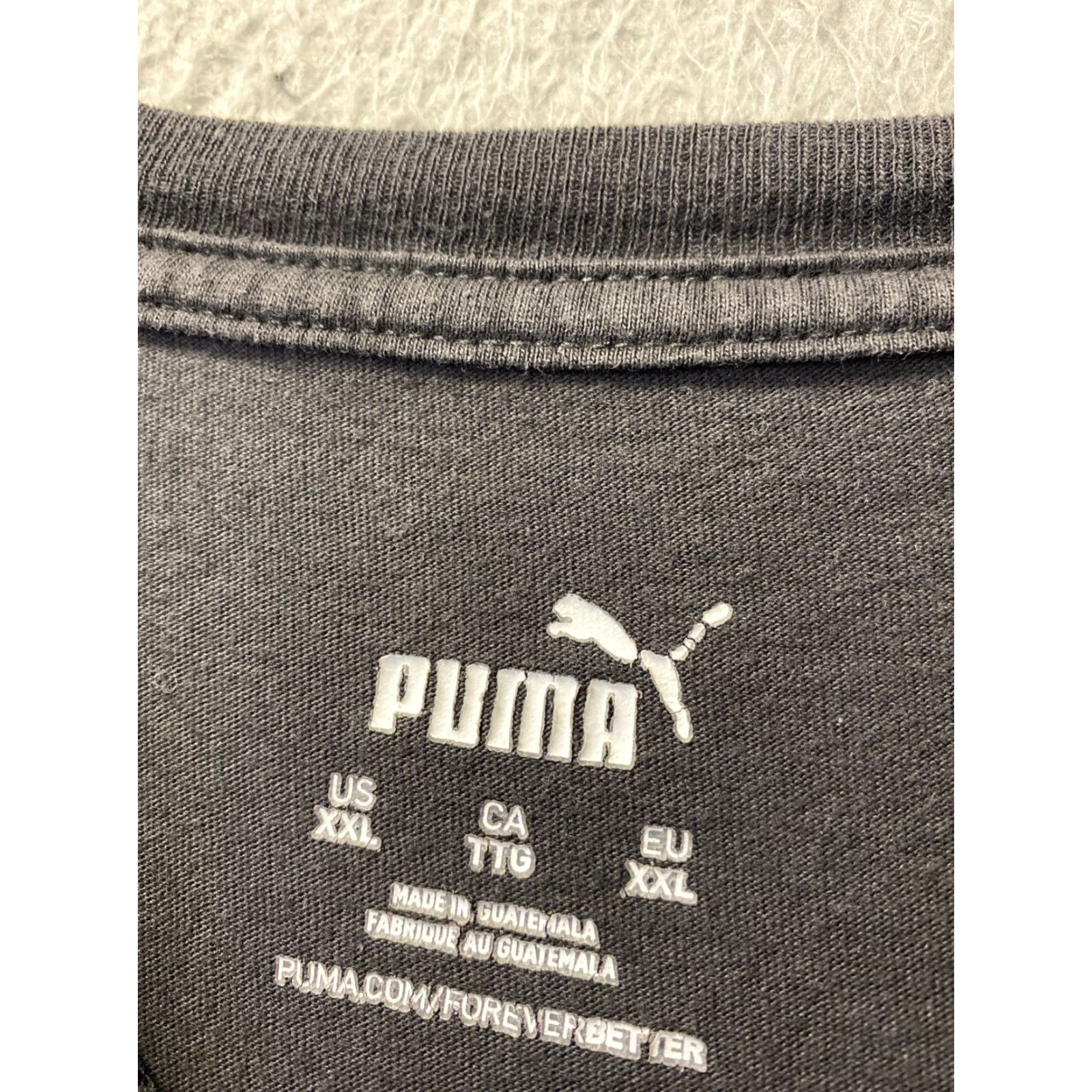 Puma VINTAGE Puma T-Shirt Mens 2XL Short Sleeve Black Graphic Logo Casual Sports Size US XXL / EU 58 / 5 - 3 Thumbnail