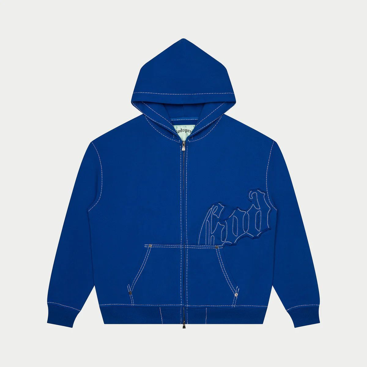 Godspeed Godspeed 'Stitched' OG Logo Blue Hoodie Size US M / EU 48-50 / 2 - 1 Preview