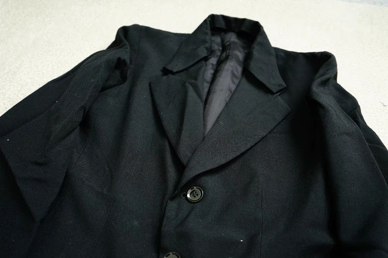 Yohji Yamamoto Yohji Yamamoto Detachable Collar Suit by Yohji Yamamoto Size US M / EU 48-50 / 2 - 3 Thumbnail