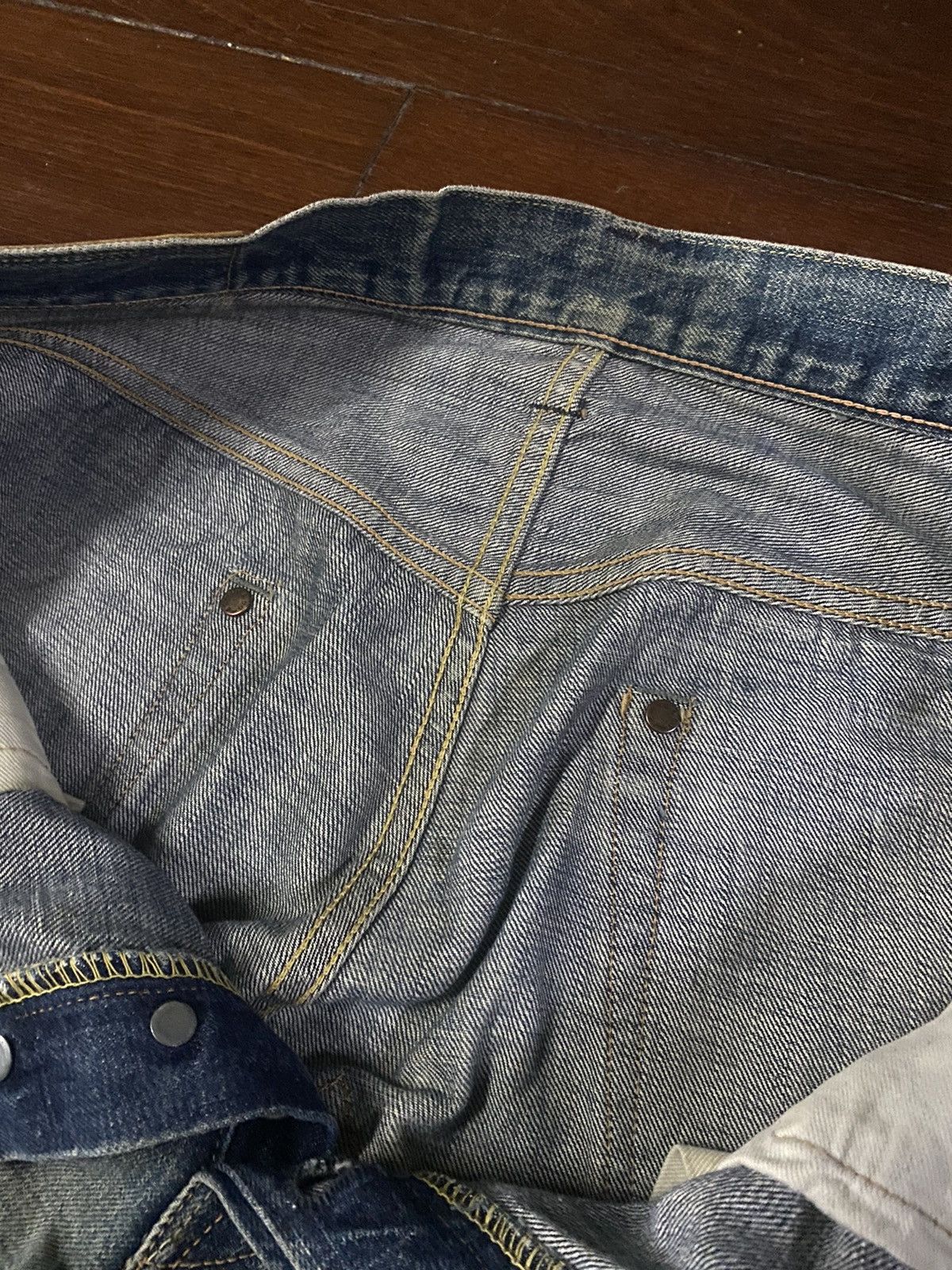 Vintage Sugar Cane Jeans Vintage Honeycomb Rusty lot 2014 rework B-1 Size US 34 / EU 50 - 20 Thumbnail