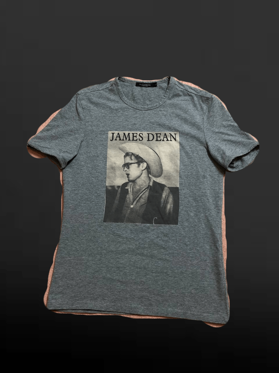 Dolce & Gabbana DOLCE & GABBANA men's t-shirt James Dean print SLIM FIT Size US L / EU 52-54 / 3 - 1 Thumbnail