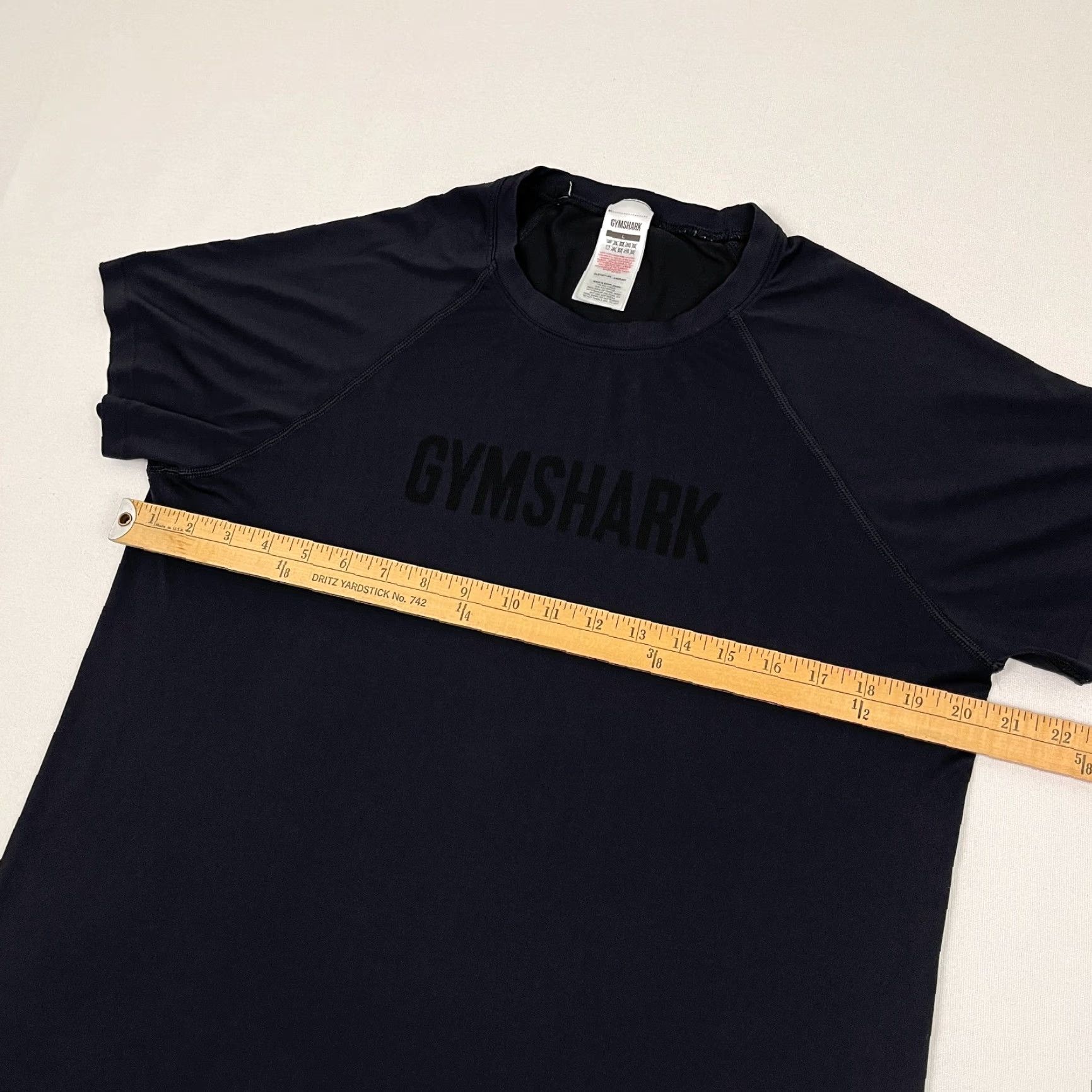 Gymshark Gymshark Apollo Shirt Mens Large Black Active Workout Training Gym Short Sleeve Size US L / EU 52-54 / 3 - 5 Thumbnail