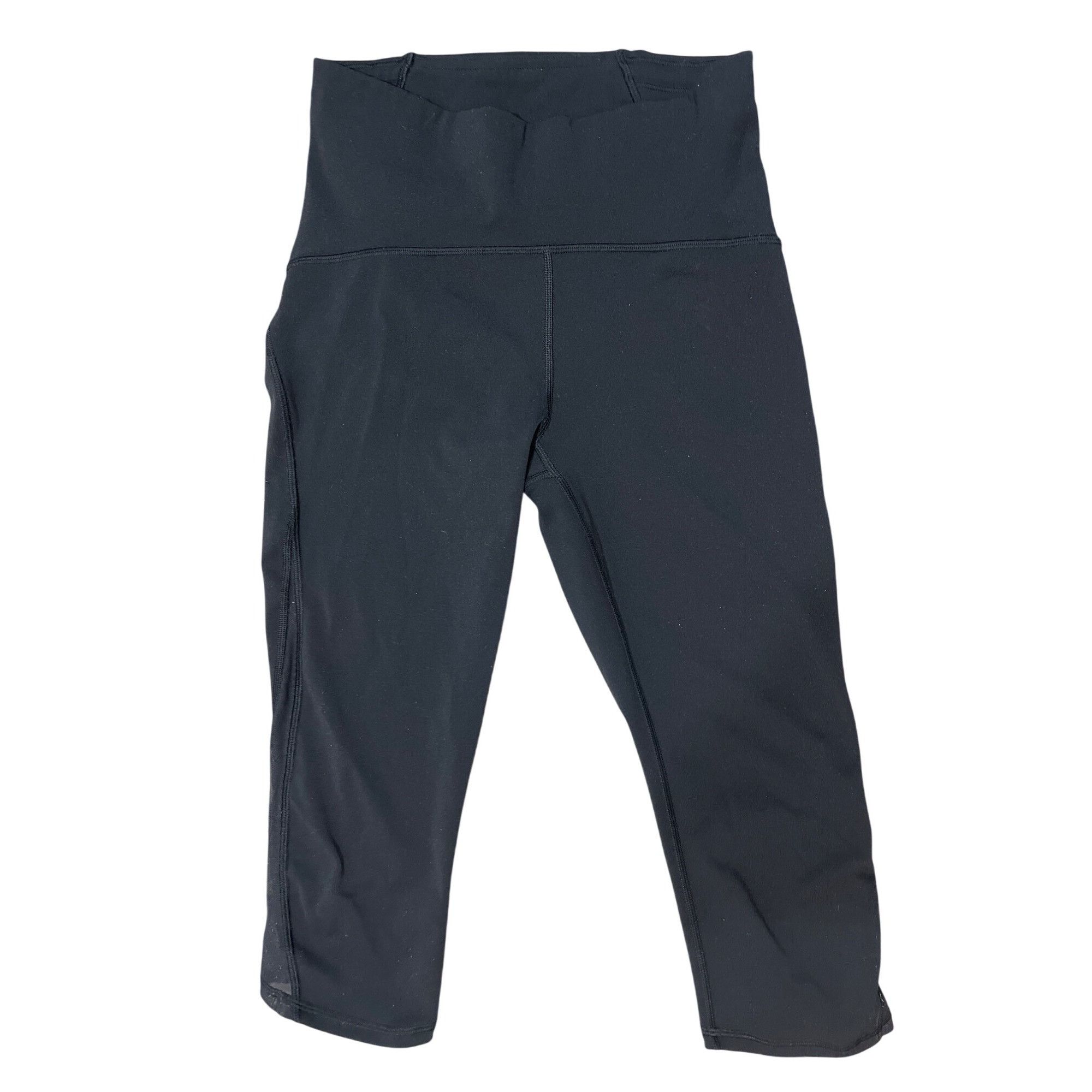 Lululemon 𝓛𝓾𝓵𝓾𝓵𝓮𝓶𝓸𝓷 Train Times Crop (17")Black Size 28" / US 6 / IT 42 - 7 Thumbnail