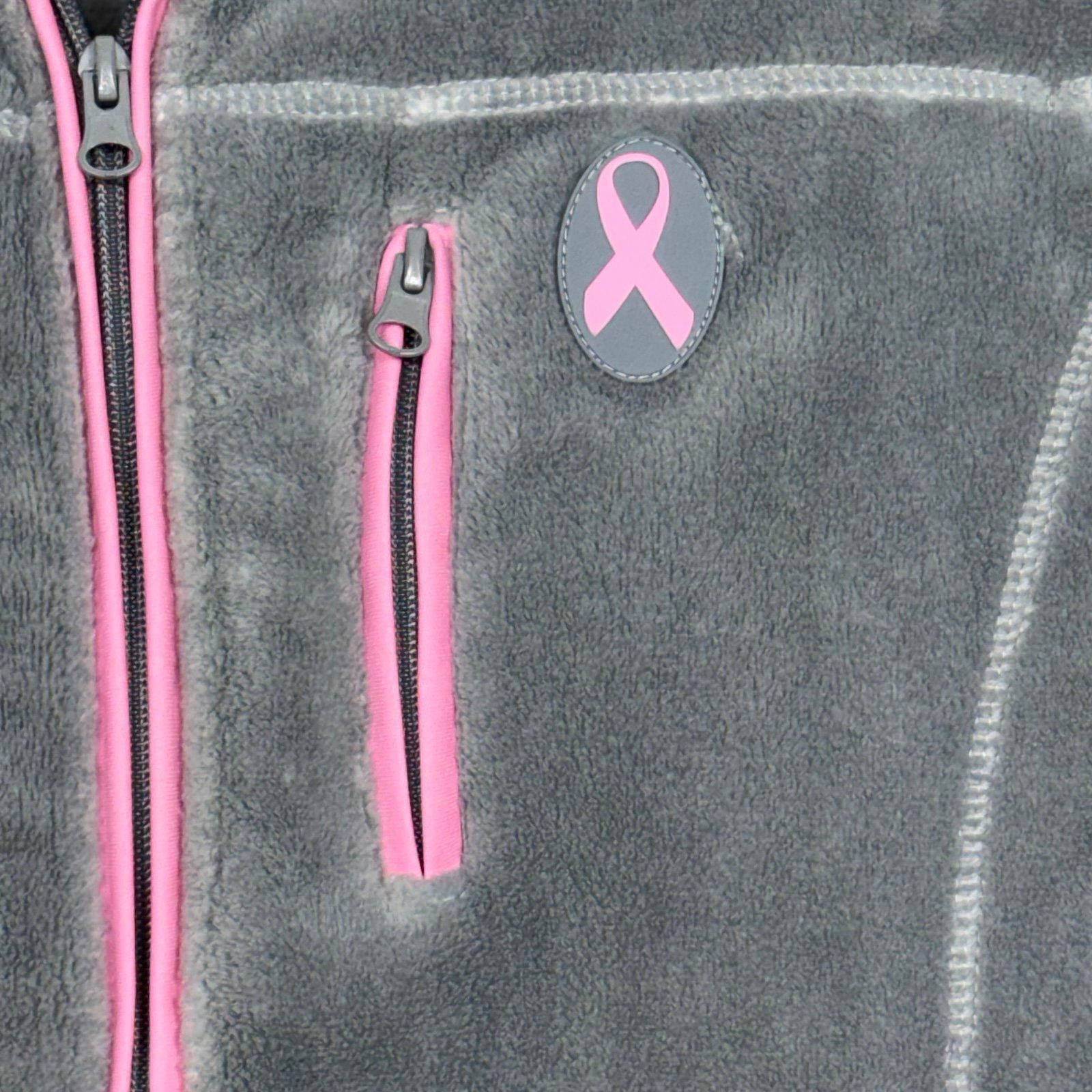 Other TheBreastCancerSite.com Gray Jacket with Pink Accents Medium Size M / US 6-8 / IT 42-44 - 3 Thumbnail