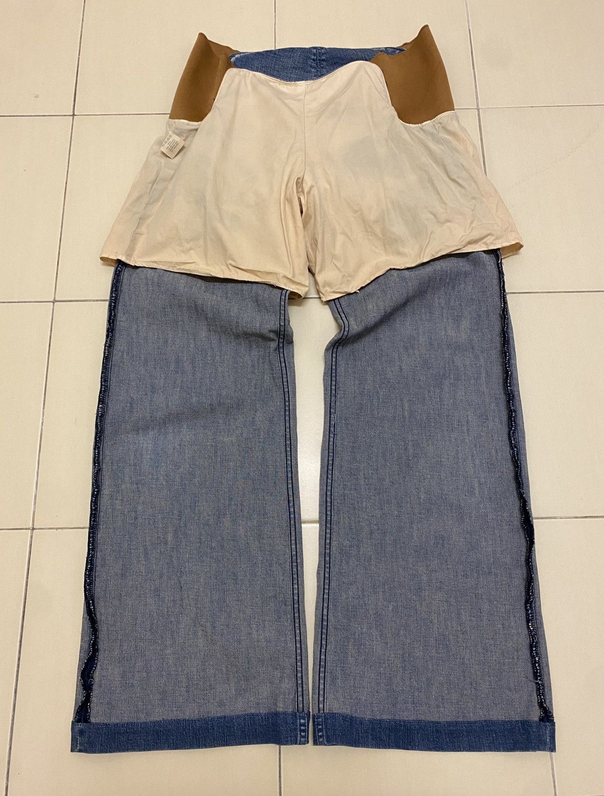 Kapital Kapital Wide Leg Flare Jeans Size 30" / US 8 / IT 44 - 11 Thumbnail