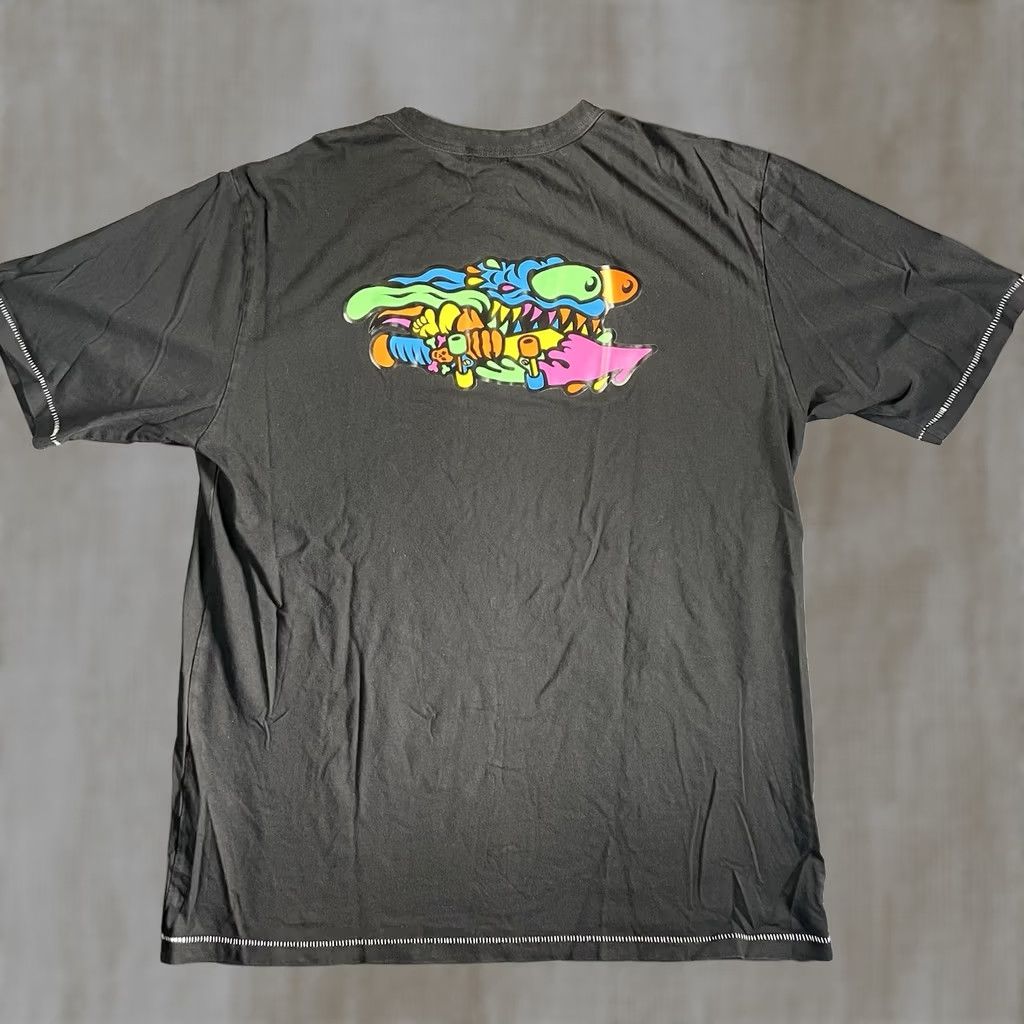 Vintage Santa Cruz Shirt Mens Large Meek Slasher Fusion Graphic Tee Black Punk Modern Skateboard Grunge VINTAGE? (Note: Vintage field No) Size US L / EU 52-54 / 3 - 1 Thumbnail