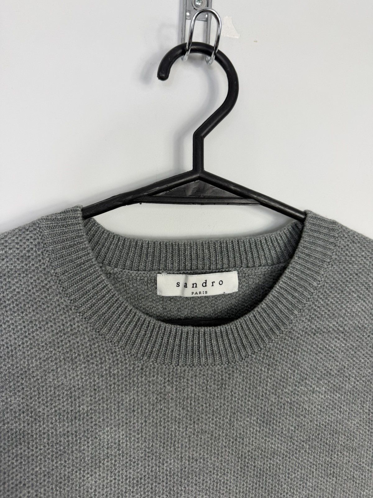 Sandro Sandro Paris Merino Wool Sweater Size S / US 4 / IT 40 - 3 Thumbnail