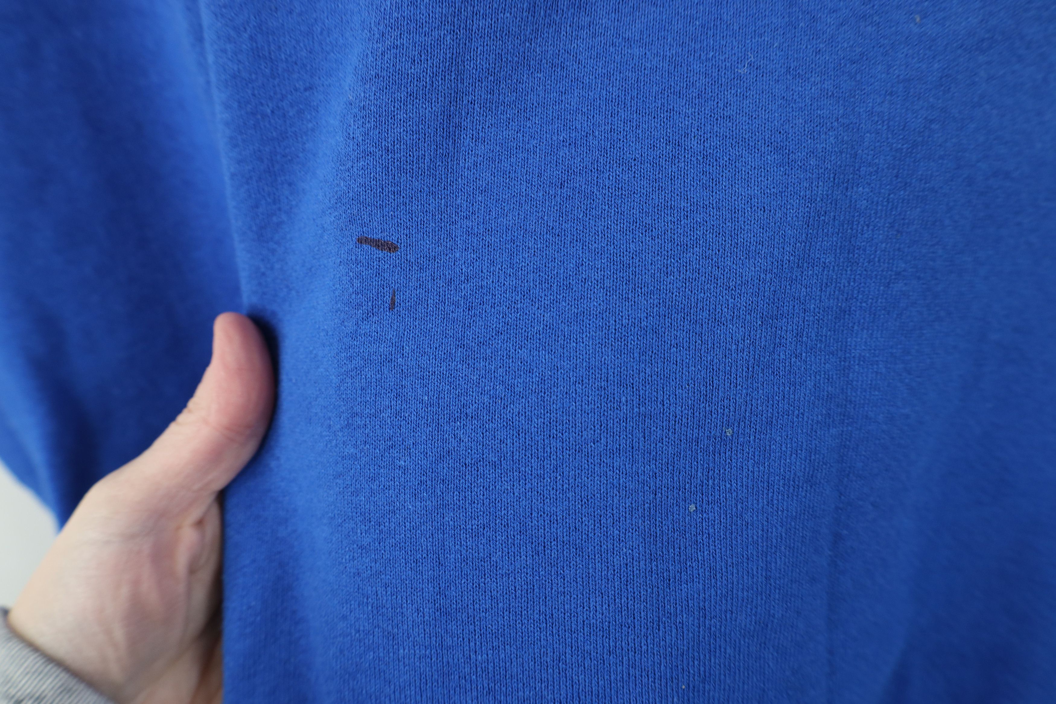 Vintage Vintage 90s Streetwear Crewneck Sweatshirt Royal Blue USA Size US L / EU 52-54 / 3 - 4 Thumbnail
