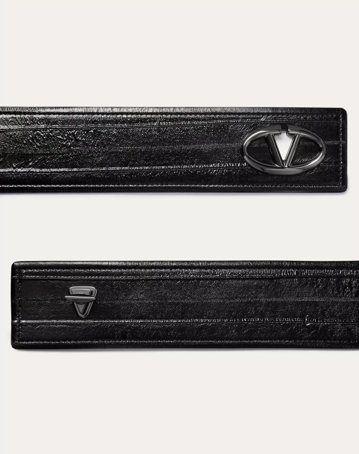 Valentino o1s1wg111125 Size: L / Vlogo Belt in Nero Size ONE SIZE - 3 Thumbnail