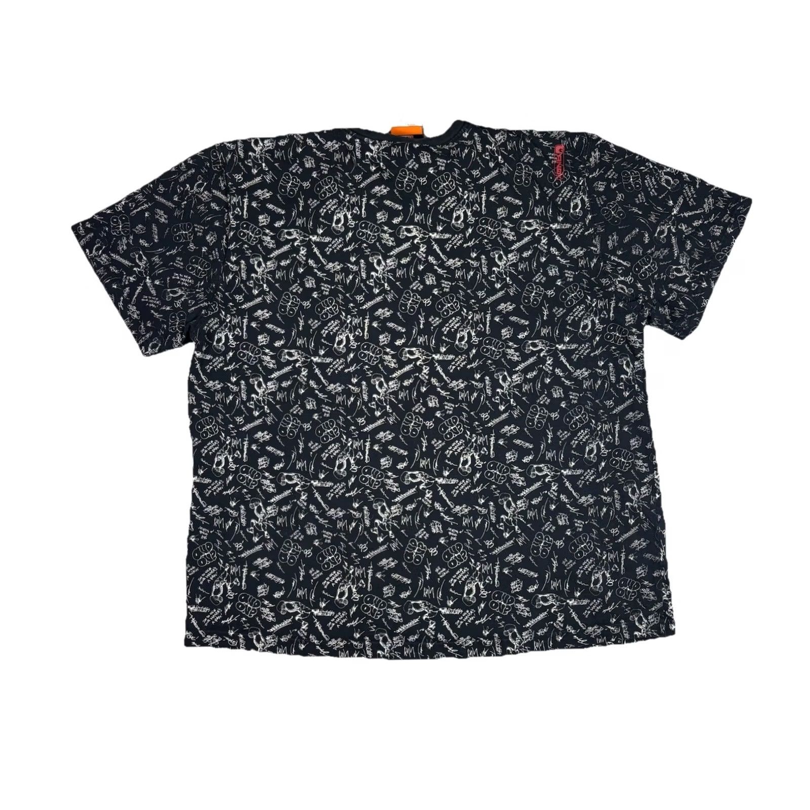 Vintage VINTAGE AND1 T-Shirt Adults 2XL Black Crew Neck Graphic Print Short Sleeve 90s Football Angel 5 Seconds of Summer Mens Size US XXL / EU 58 / 5 - 2 Thumbnail