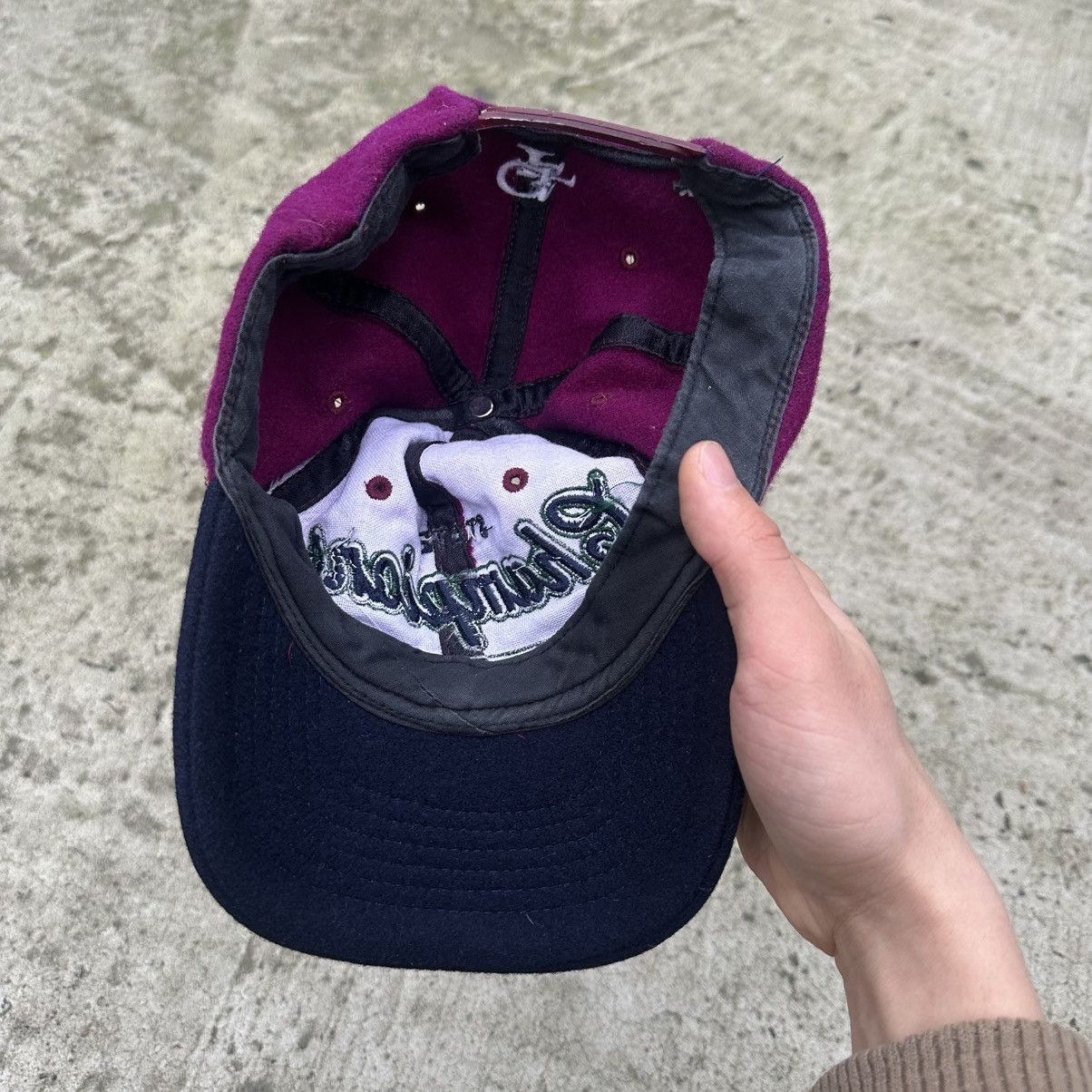 Champion Vintage The State Champions Baseball GF Cap Hat Y2K 90s USA Size ONE SIZE - 7 Thumbnail