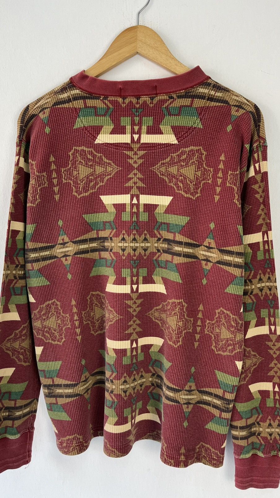 Polo Ralph Lauren × Vintage Vintage Polo RL Waffle Sweater Size US M / EU 48-50 / 2 - 4 Thumbnail