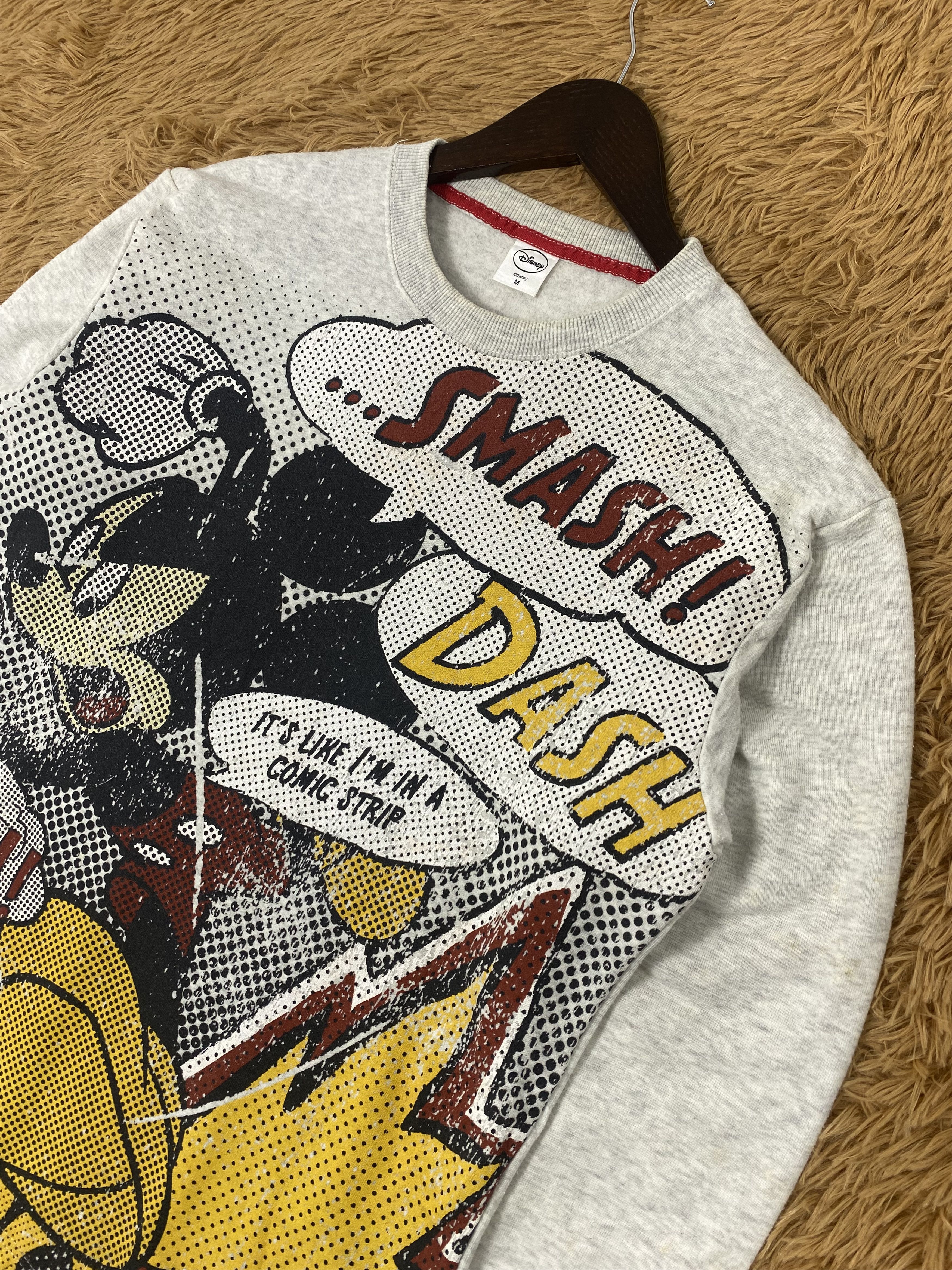 Disney Vintage Disney Mickey Mouse Full Printed Sweatshirts PS0056 Size US S / EU 44-46 / 1 - 2 Thumbnail