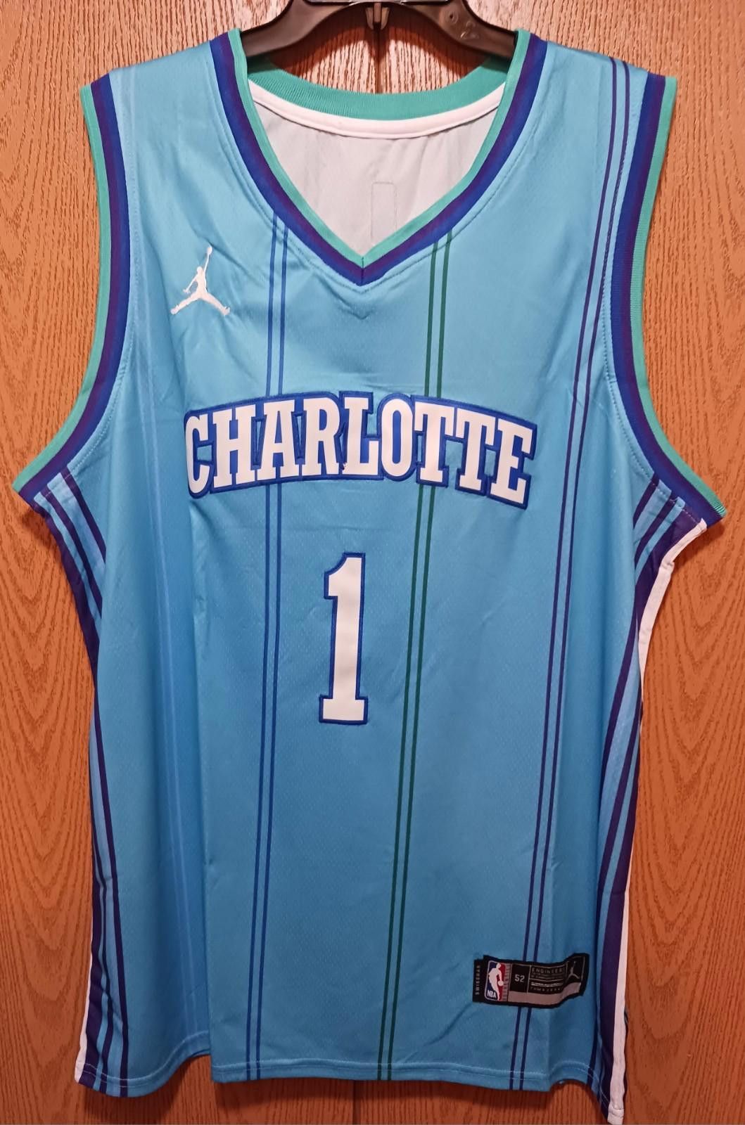 Other LaMelo Ball (Charlotte)-(Blue)-(Jersey)-(New Condition)-$100 Size US XL / EU 56 / 4 - 1 Thumbnail