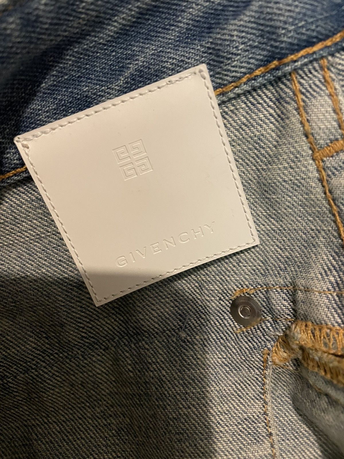 Givenchy Givenchy bi material waist denim Size US 26 / EU 42 - 8 Thumbnail
