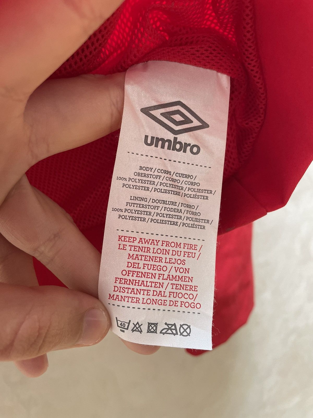 Umbro × Vintage Men's Umbro Vintage England Training Jacket Large Size US L / EU 52-54 / 3 - 6 Thumbnail