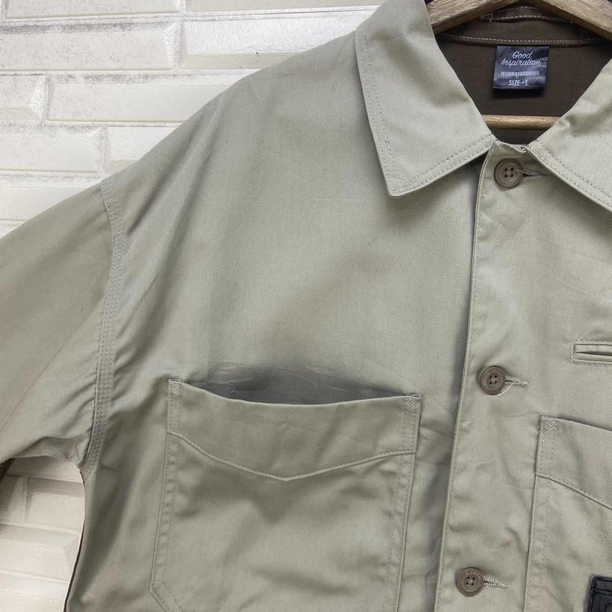 Designer × Maison MIHARA YASUHIRO Miharayasuhiro Two-tone Worker Workwear Jacket Size US M / EU 48-50 / 2 - 5 Thumbnail