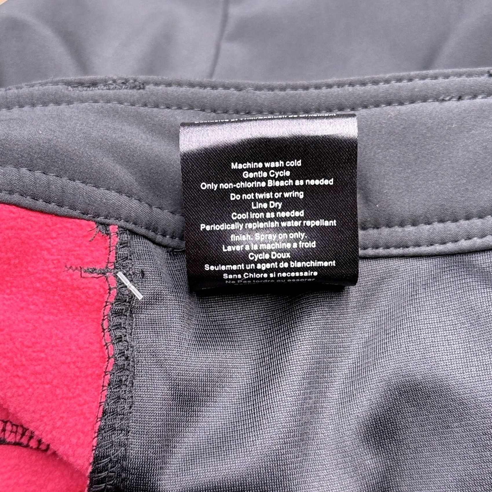 Empyre Empyre Skyline Pants Womens XS Black Softshell Stretch Zip Logo Outdoor Hiking Casual Travel Winter Spring Fall Regular Ready Size 26" / US 2 / IT 38 - 7 Thumbnail