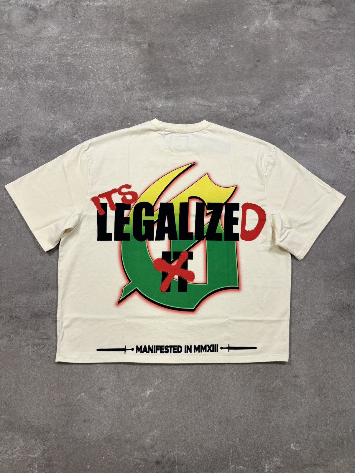 Godspeed Godspeed Indoor T-Shirt, Cream Size US XL / EU 56 / 4 - 2 Thumbnail