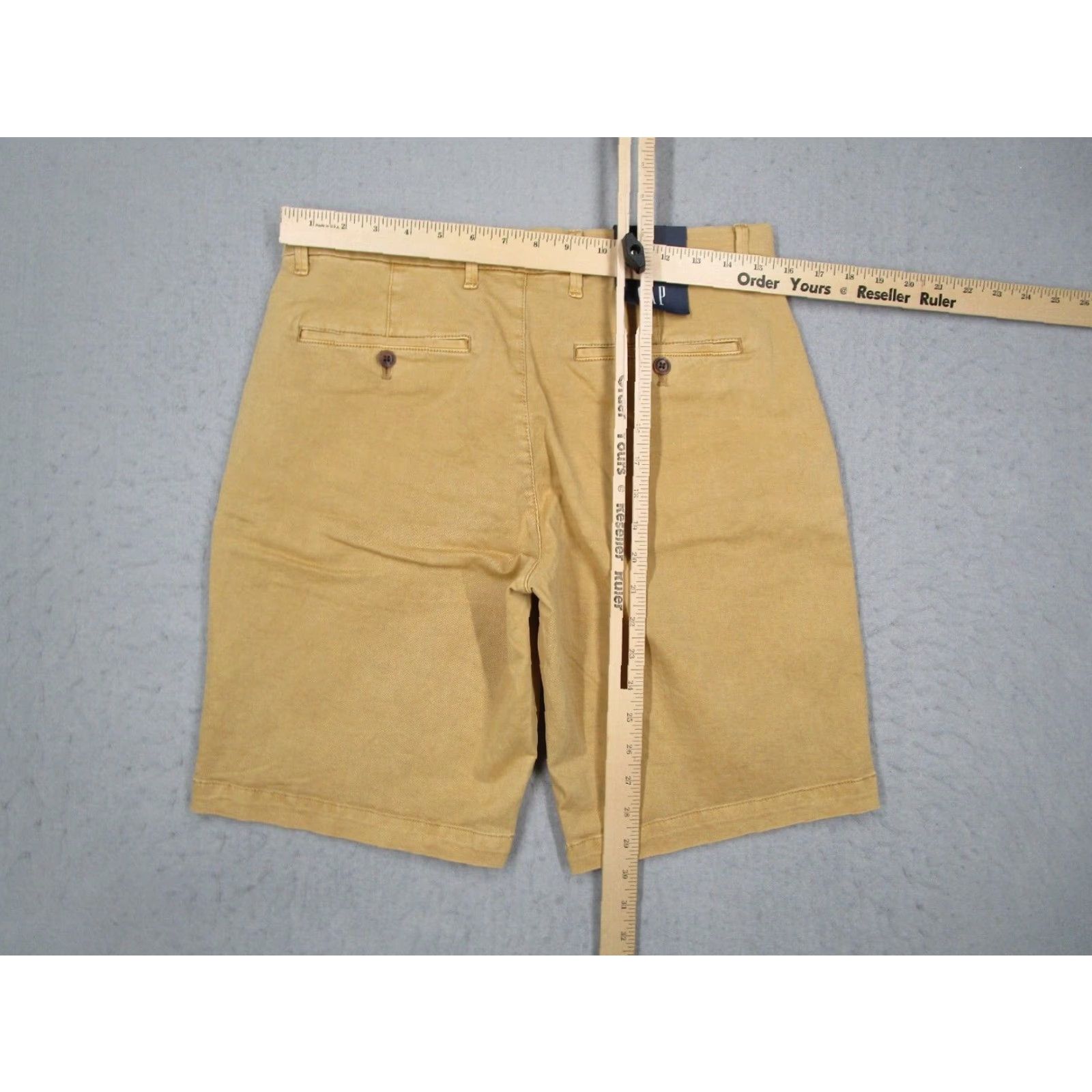 Gap Gap Shorts Mens 29 Brown Gapflex 10" Twill Walk Skate Outdoor Golf Work Hike Size US 29 - 6 Thumbnail