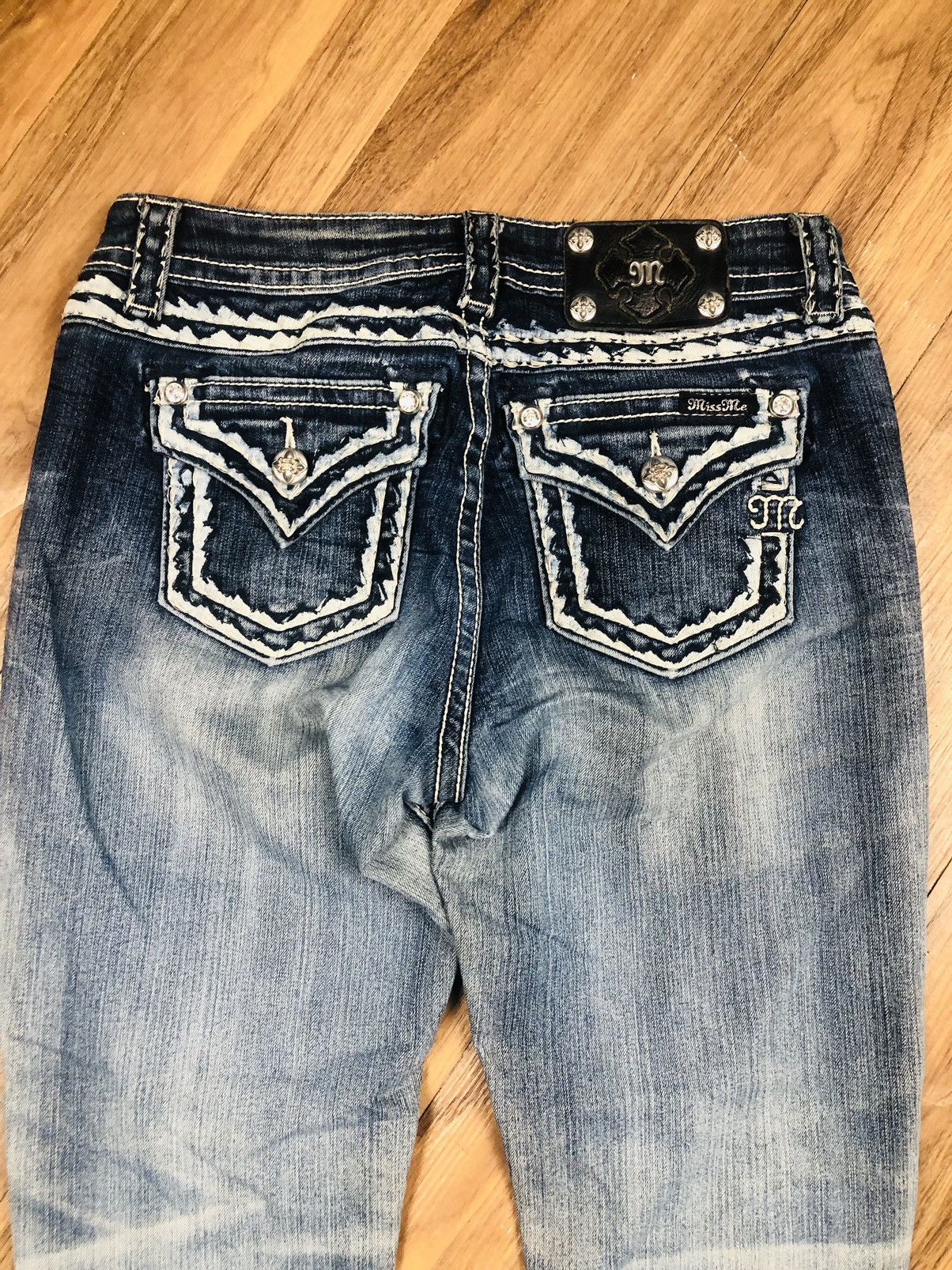 Miss Me MissMe Usa designer Jeans (37) Size 27" / US 4 / IT 40 - 16 Thumbnail