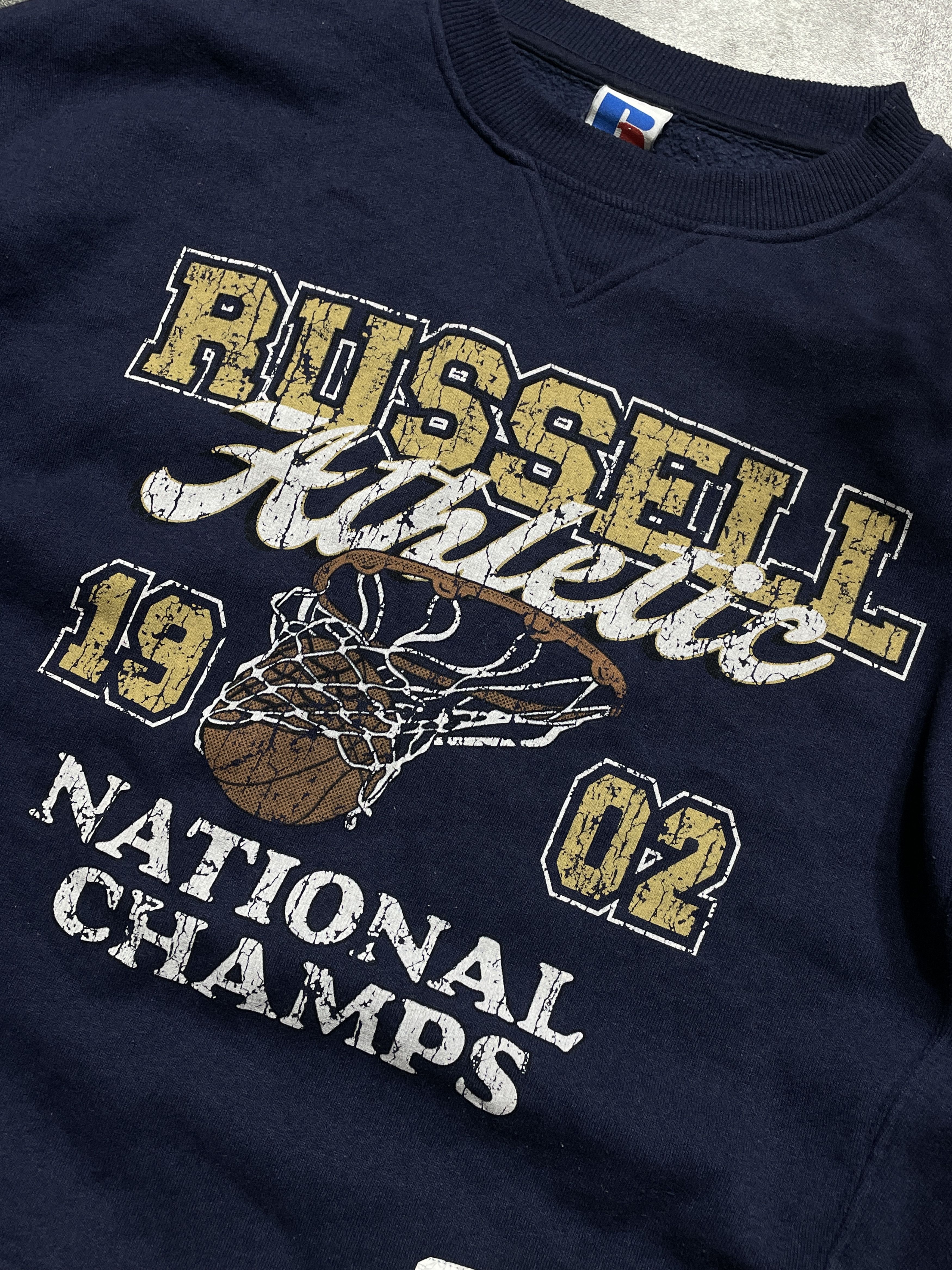Russell Athletic ❗️RARE❗️Vintage Y2K Russell Athletic Sweatshirt Boxy Size US XS / EU 42 / 0 - 4 Thumbnail