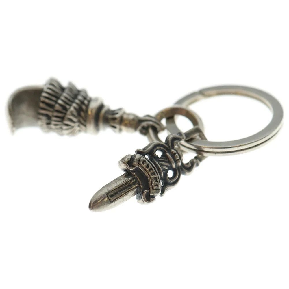 Chrome Hearts Crow Dagger Key Ring