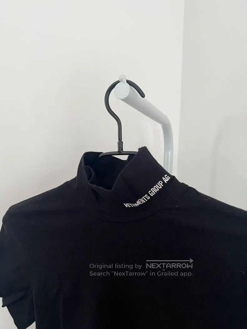 Vetements Vetements Tight Top Short Sleeve T-Shirt with Black High N Size US S / EU 44-46 / 1 - 2 Thumbnail