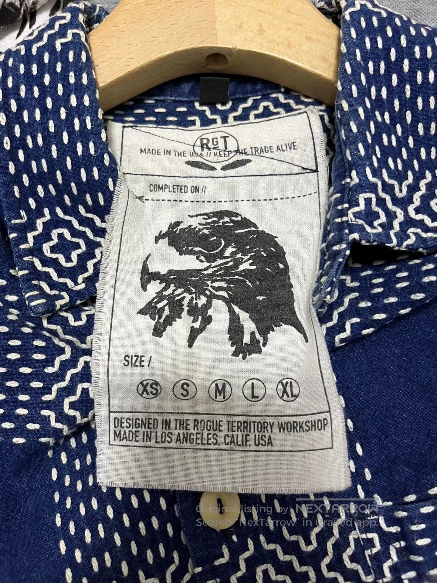 Rogue Territory RGT Men's Vintage Short. Size US L / EU 52-54 / 3 - 4 Thumbnail